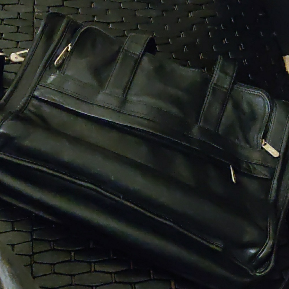 Real Leather Briefcase Alternative